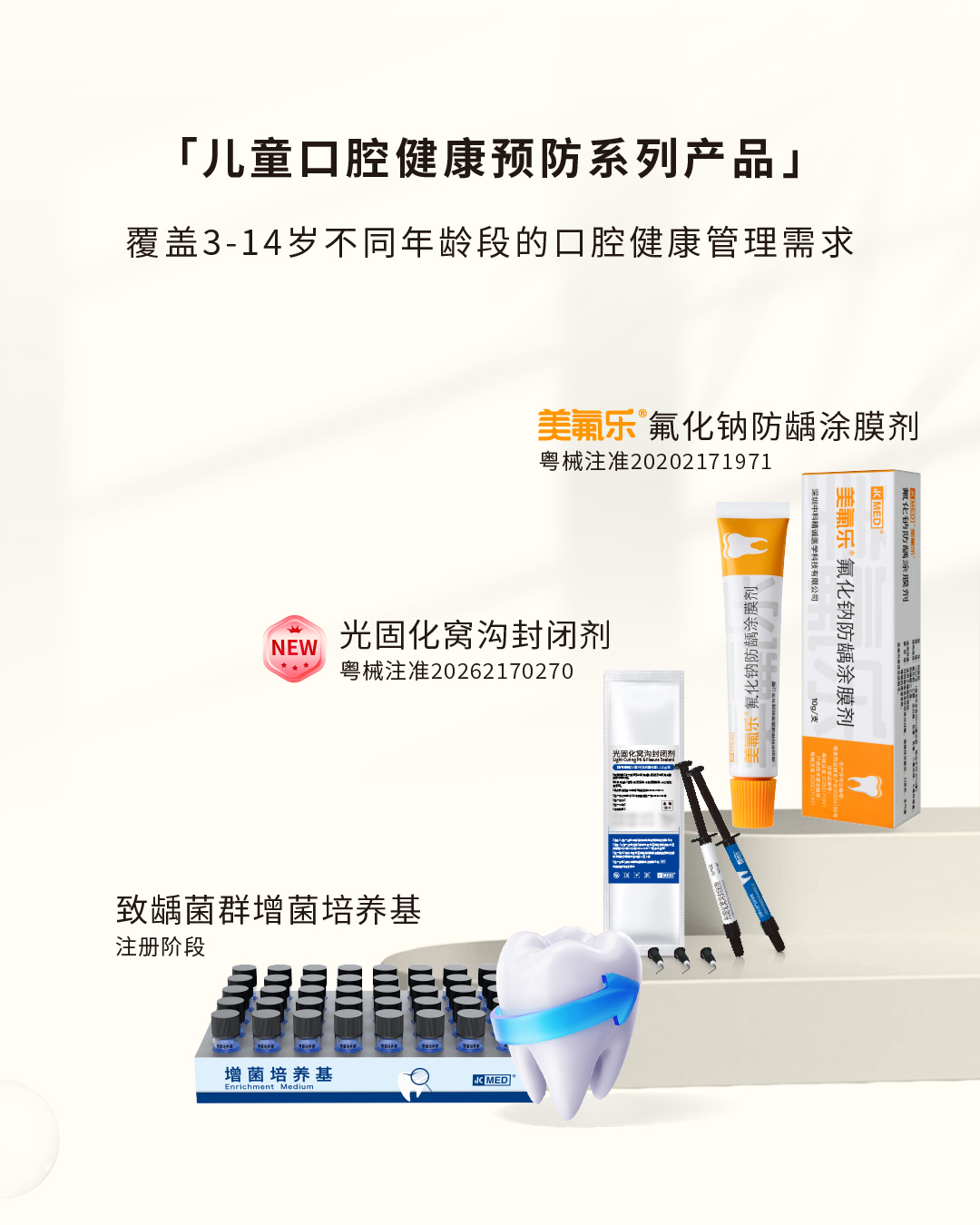 美氟乐®氟化钠防龋涂膜剂