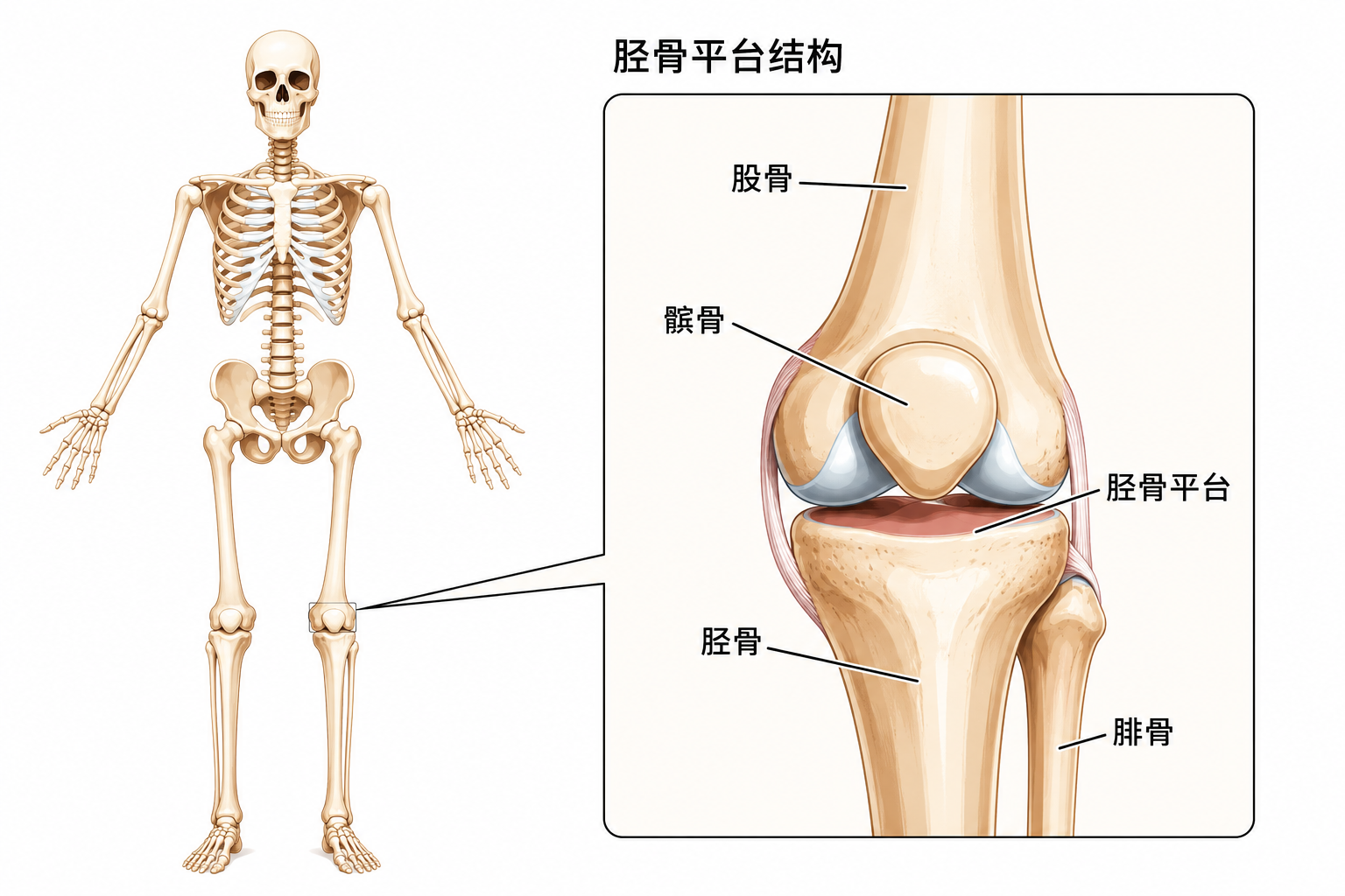 胫骨平台结构