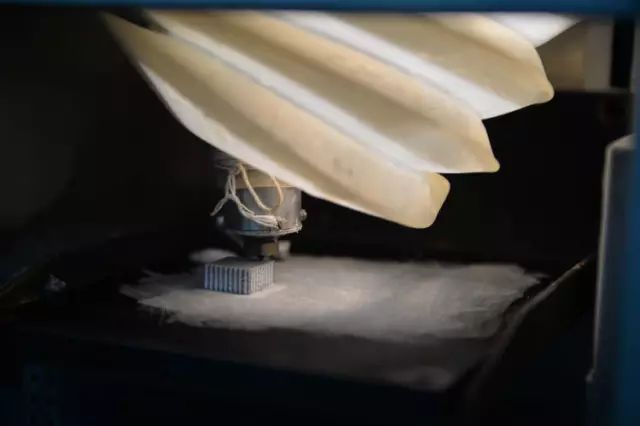 3D打印人工骨材料(深圳特区报拍摄)